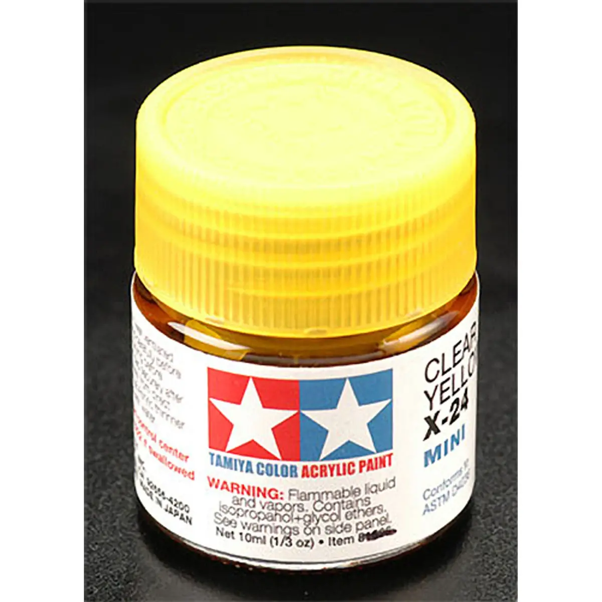 Acrylic Mini X24, Clear Yellow - Tam81524 1