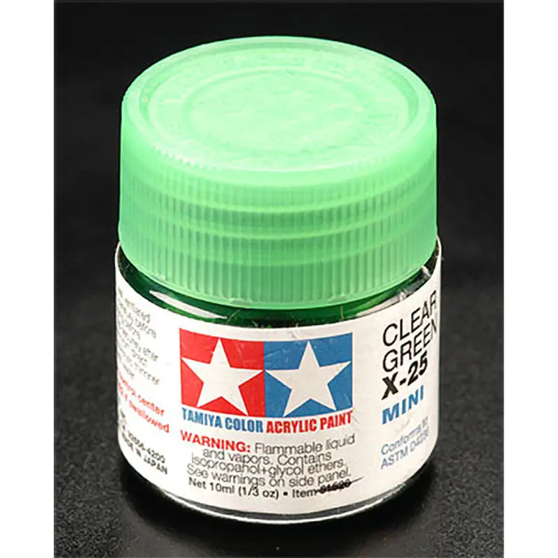 Acrylic Mini X25, Clear Green 1