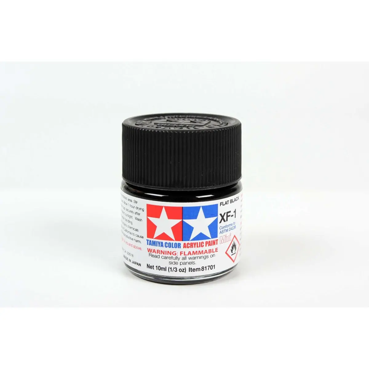 Acrylic Mini Xf1 Flat Black - Tam81701 1