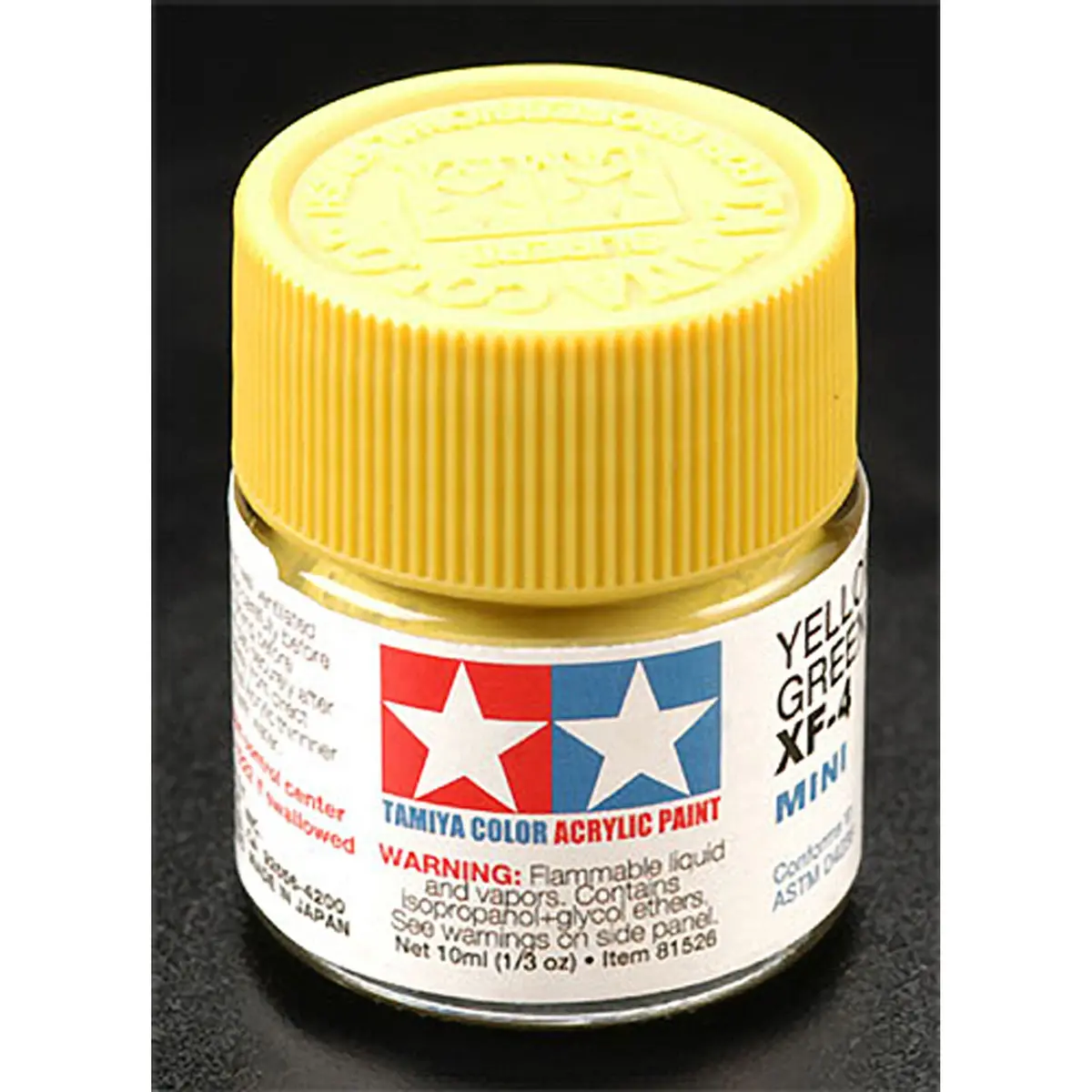 Acrylic Mini Xf4, Yellow Green - Tam81704 1