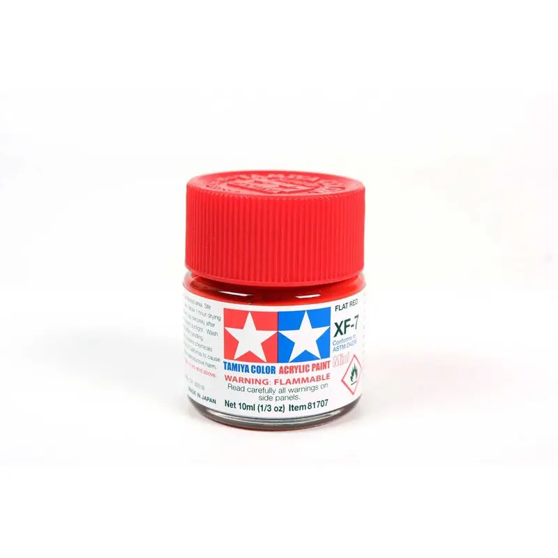 Acrylic Mini Xf7, Flat Red 1