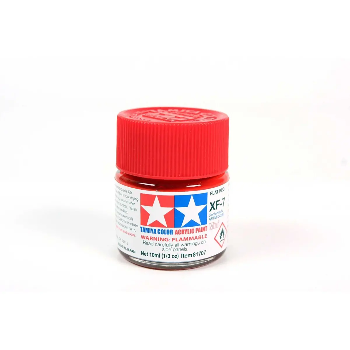 Acrylic Mini Xf7, Flat Red - Tam81707 1