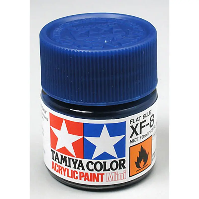 Acrylic Mini Xf8, Flat Blue 1