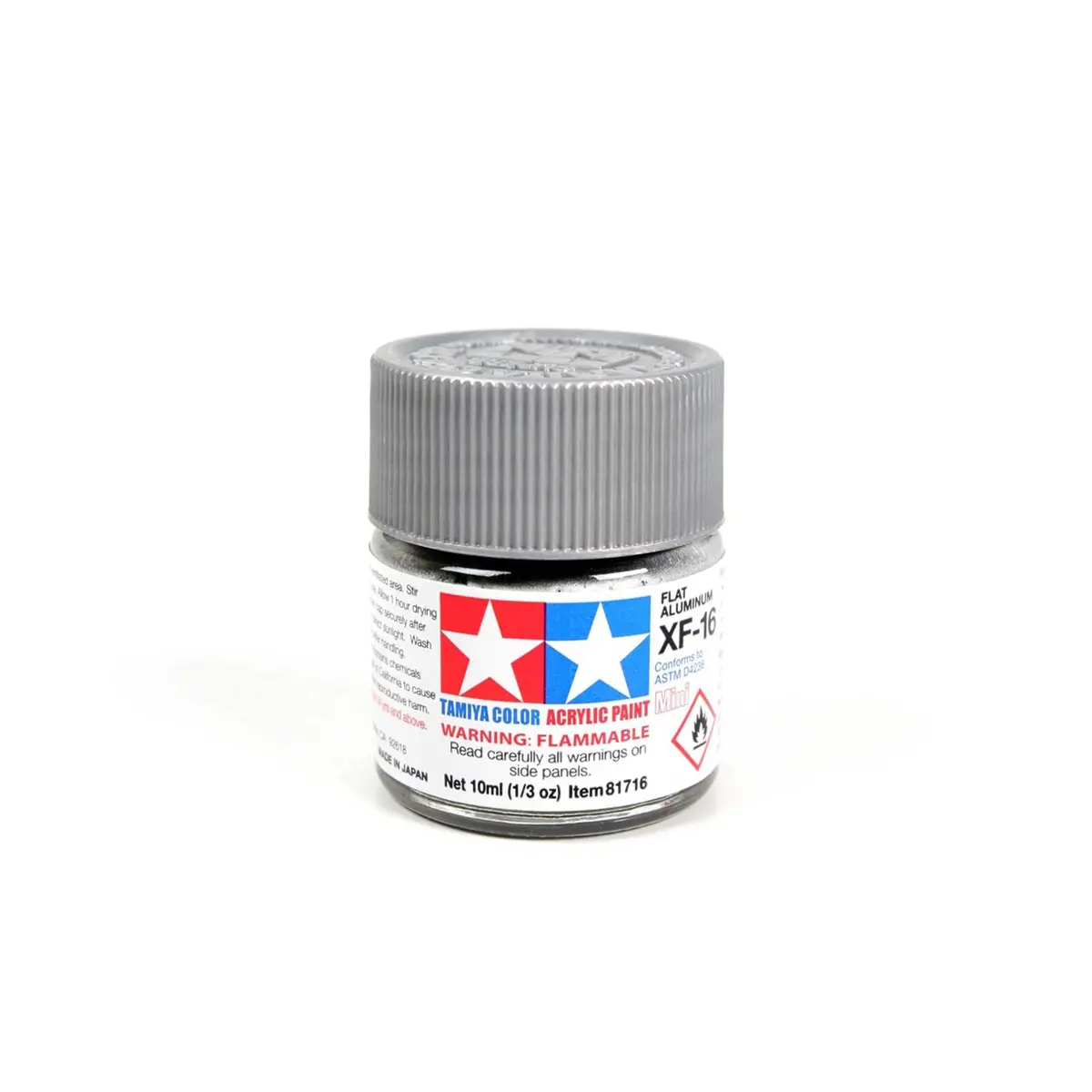 Acrylic Mini Xf16, Flat Aluminum - Tam81716 1