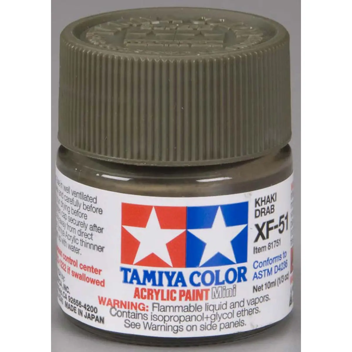 Acrylic Mini Xf51, Khaki Drab - Tam81751 1