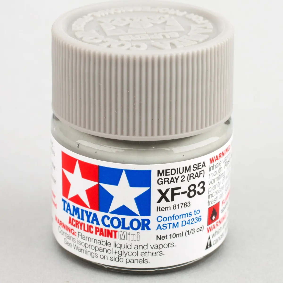 Acrylic Mini Xf-83 Med Sea Gray 2 Raf 10Ml Bottle - Tam81783 1
