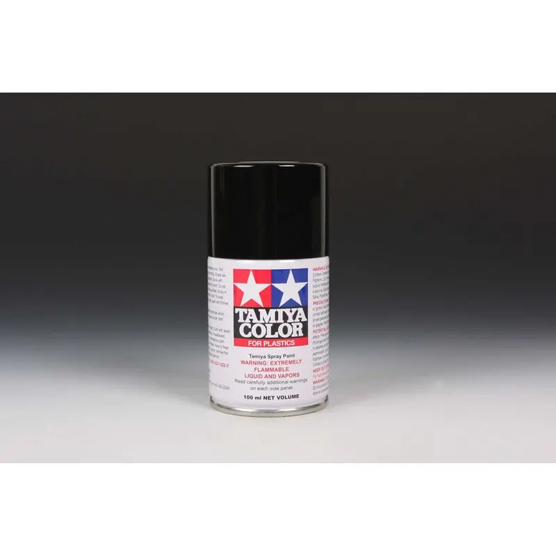 Tamiya Ts-6 Matte Black Spray Lacquer - Tam85006 1