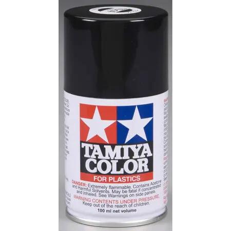 Tamiya Ts-14 Black Spray Lacquer - Tam85014 1