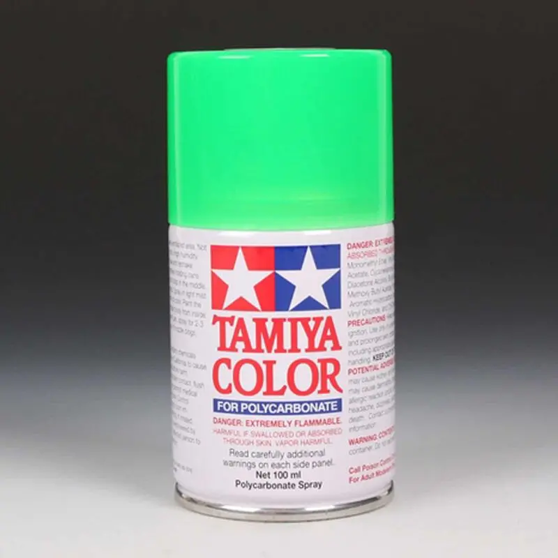 Polycarbonate Ps-28 Fluorescent Green Spray 100Ml - Tam86028 1