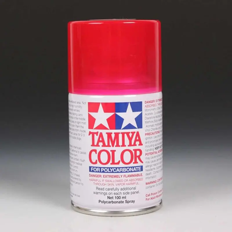 Polycarbonate Ps-37 Translucent Red Spray 100 Ml - Tam86037 1