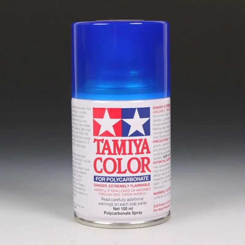 Polycarbonate Ps-38 Translucent Blue Spray 100 Ml - Tam86038 1