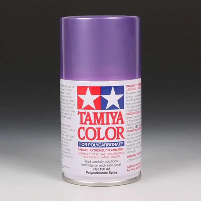 Tamiya Polycarbonate Ps-51 Purple Anodized Aluminum Spray 100 Ml - Tam86051 1