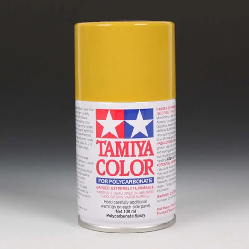 Polycarbonate Ps-56 Mustard Yellow, Spray 100 Ml- Tam86056 1
