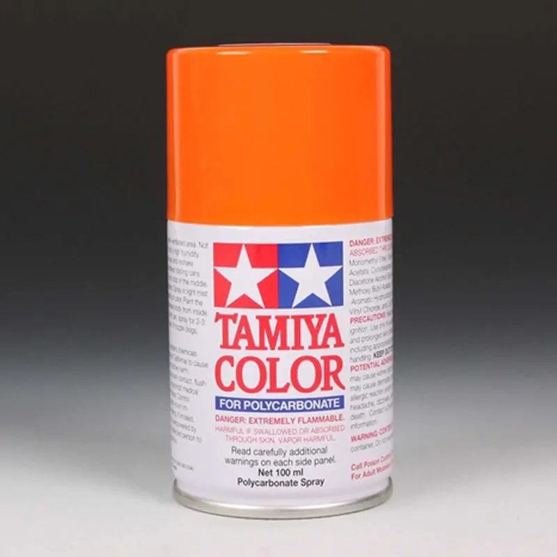 Polycarbonate Ps-62 Pure Orange, Spray 100 Ml - Tam86062 1