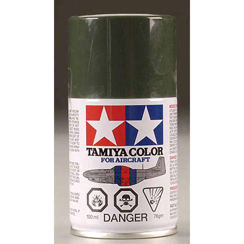 Aircraft Spray Paint As-24 Dark Green German Air 100Ml - Tam86524 1