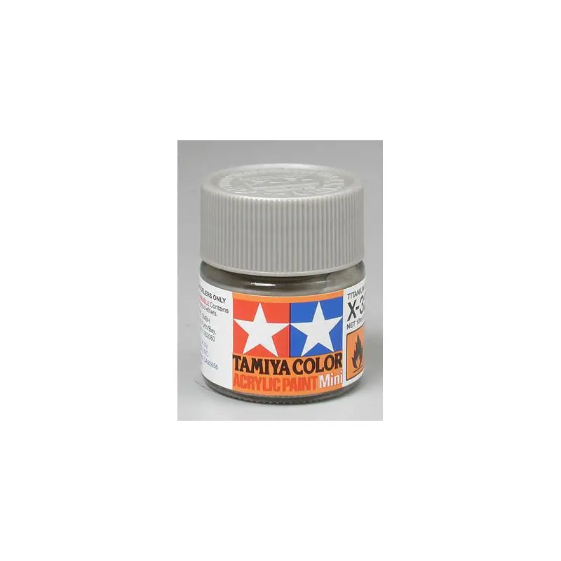 Acrylic Mini X-32 Titanium Silver 1/3 Oz (Tamr1532) 1