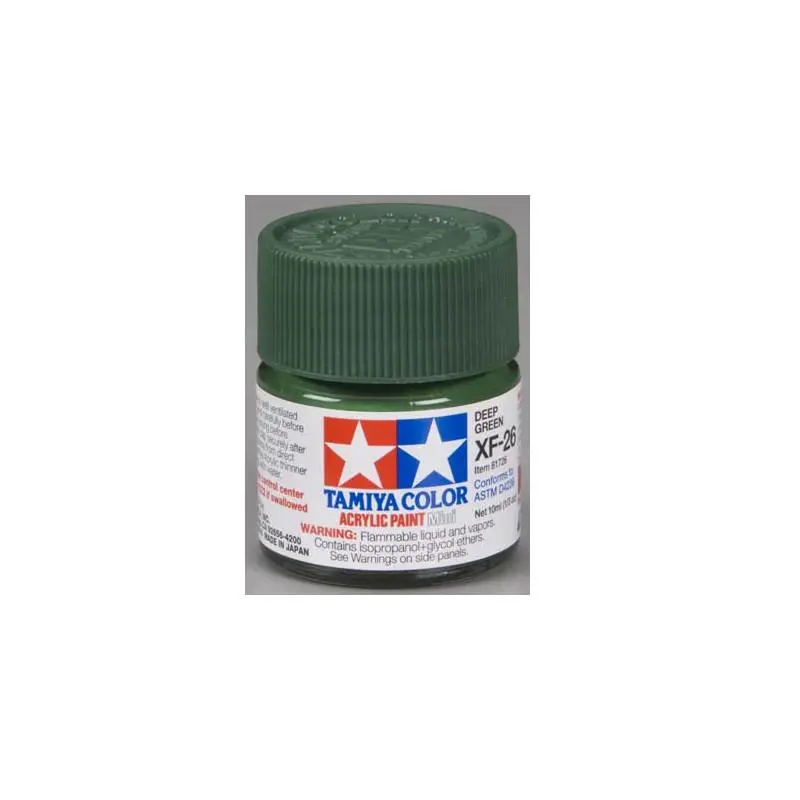 Acrylic Mini Xf-26 Deep Green 1/3 Oz  (Tamr1726) 1