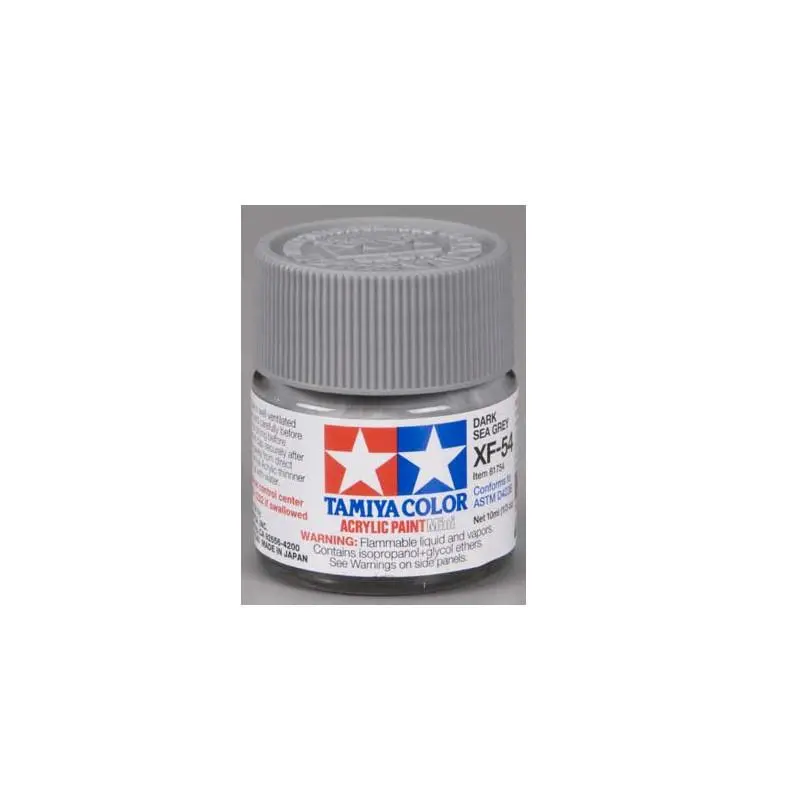 Acrylic Mini Xf-54 Dark Sea Gray 1/3 Oz (Tamr1754) 1