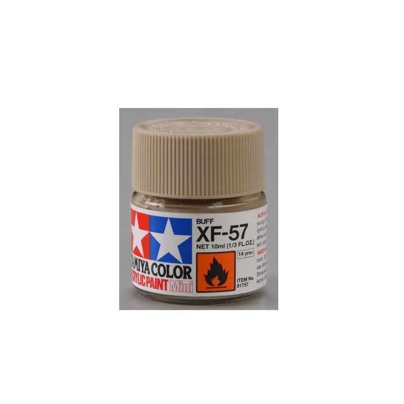 Acrylic Mini Xf-57 Buff 1/3 Oz (Tamr1757) 1