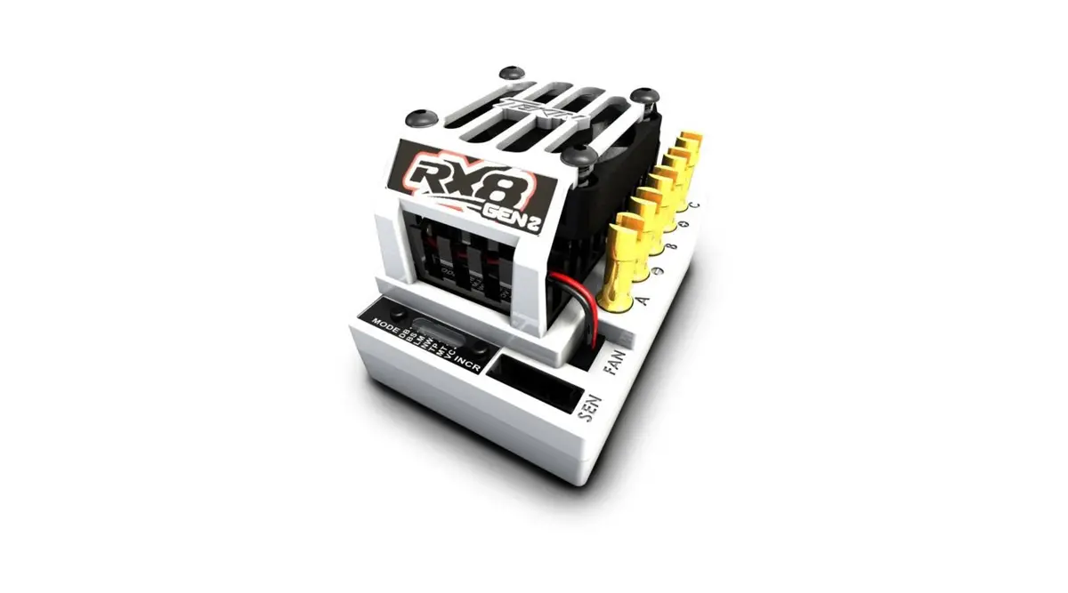 Rx8 Gen 2 Bl 1/8 Scale Esc: Sensored/Sensorless (Tektt2301) 1