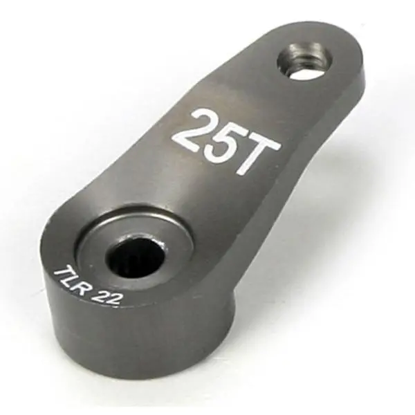 Servo Horn, 25T, Aluminum: 22 (Tlr1557) 1
