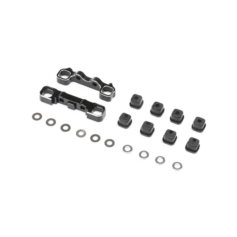 Team Losi Racing Adjustable Aluminum Pivot Set, C & D: Mini-B, Bl 1