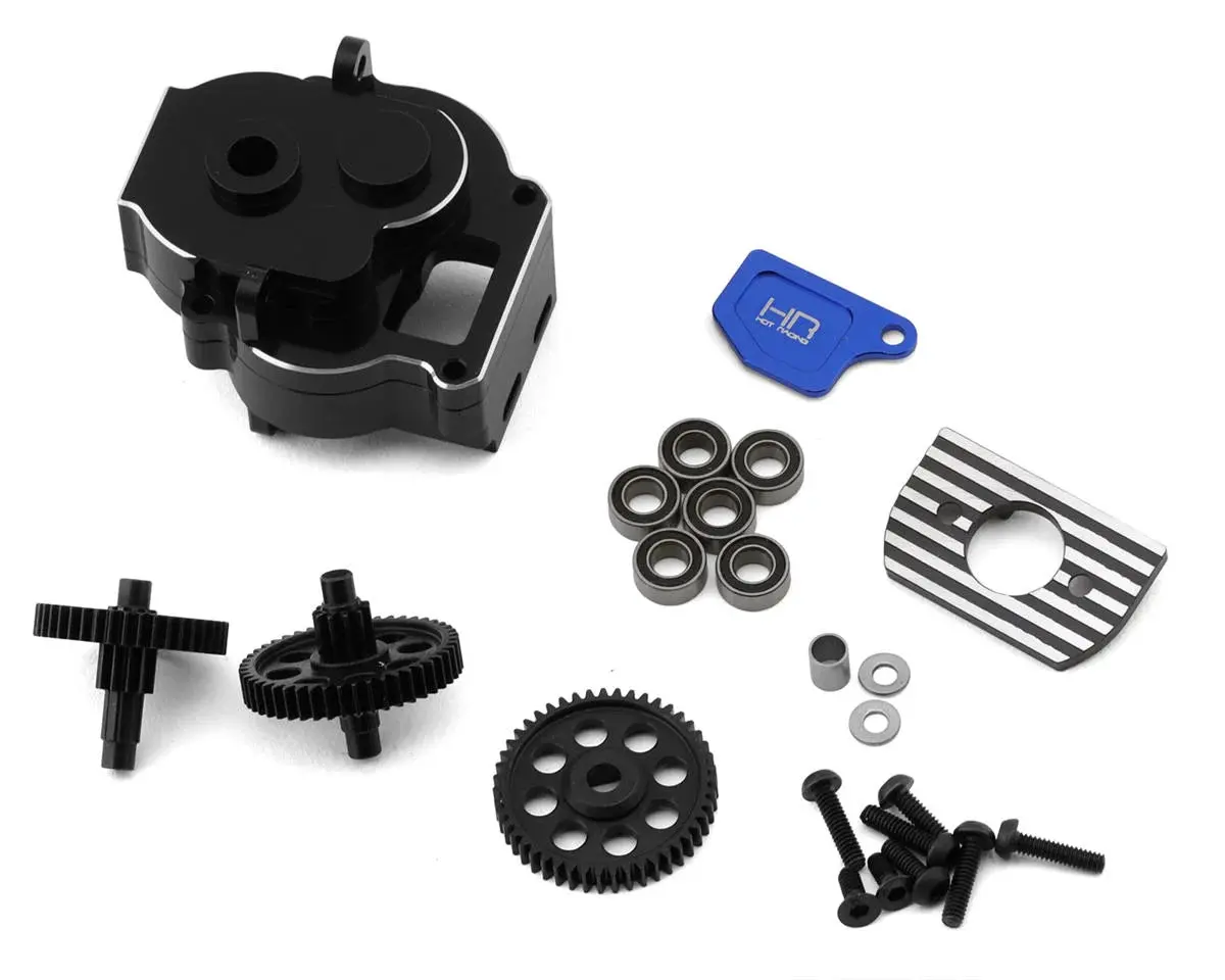 Hot Racing Ultra Low Range Transmission Assembly For Traxxas Trx-4M 2
