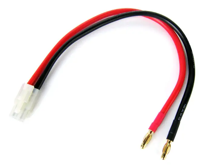 Lectron Pro Tamiya Charging Adapter With Banana Plugs 1