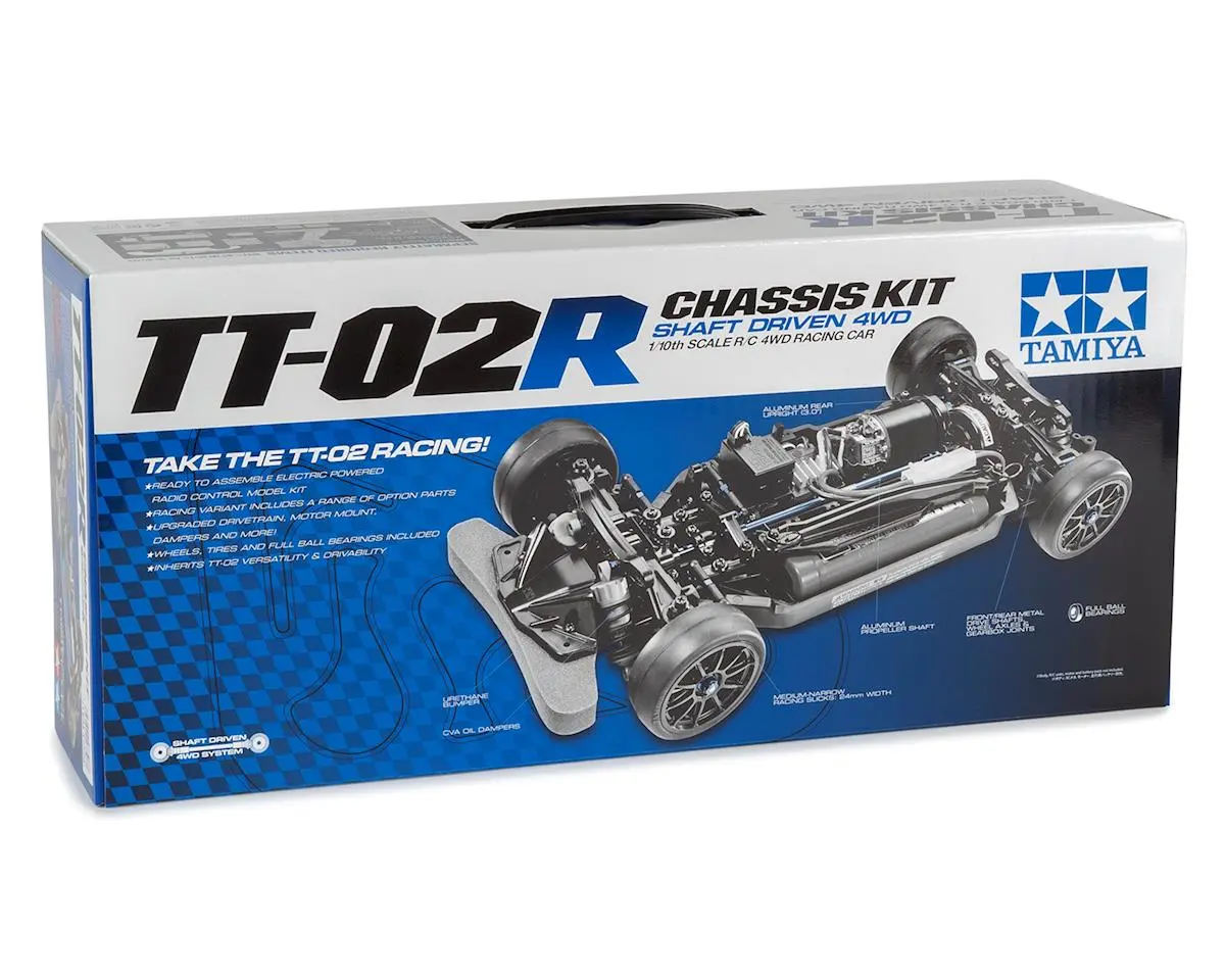Tamiya Tt-02R 4Wd Touring Car Chassis Kit 1