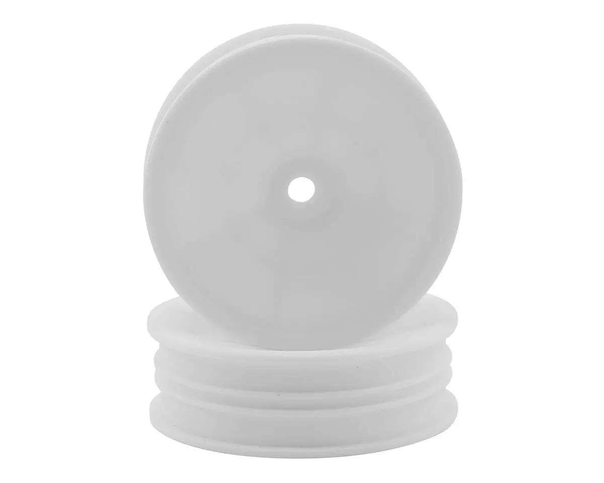 Associated 12Mm Hex 2.2" "Slim" Front Buggy Wheels (White) (2) (B6) 1