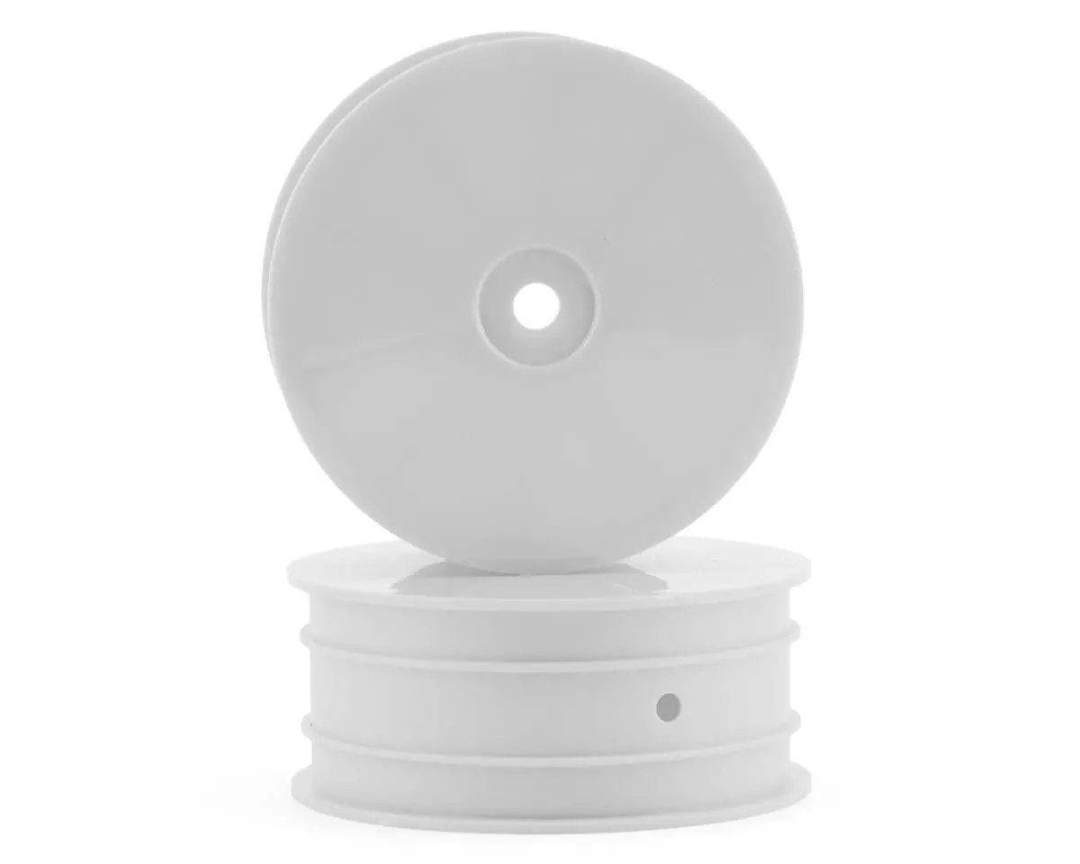 Associated 12Mm Hex 2.2 4Wd Front +1.5Mm Buggy Wheels (2) (B74) (White) 1