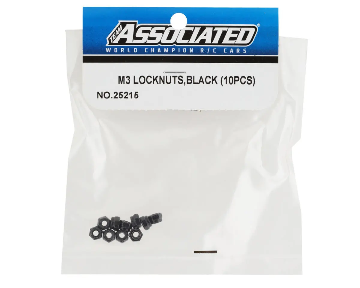 Team Associated 3Mm Locknut (10) 1