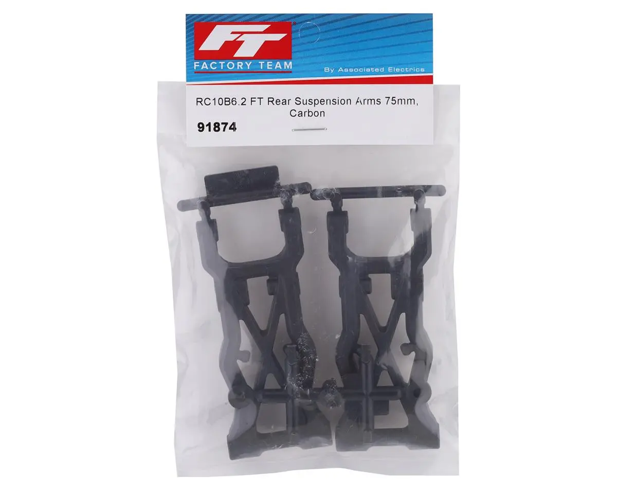 Associated Ft Rc10b6.2 Carbon 75Mm Rear Suspension Arms 1