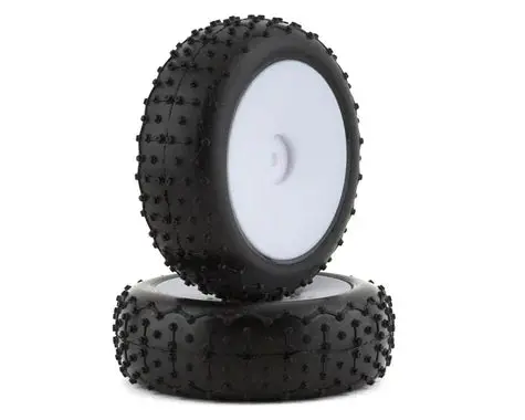 Associated Reflex 14B Front Narrow Mounted Mini Pin Tire (2) (White) 1