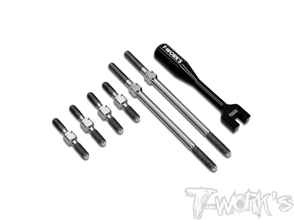 Titanium Turnbuckle Set (For Serpent Viper 990) 1