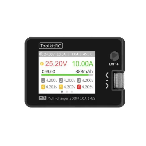 Toolkitrc M7 200W 10A Dc Balance Charger Discharger 1