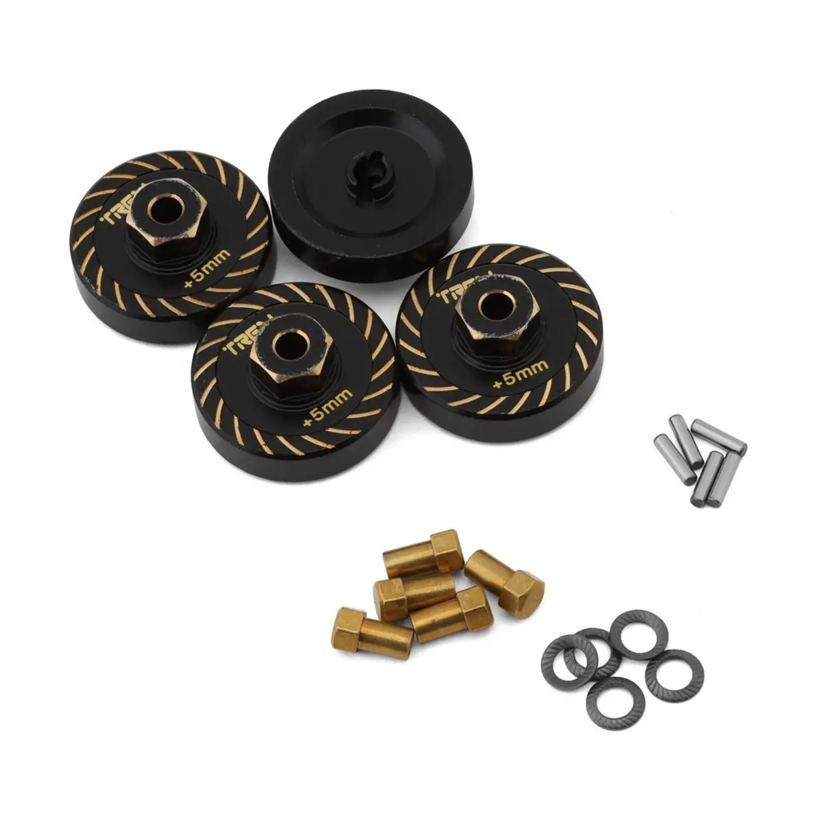Treal Hobby Axial Scx24 Type B Brass Extended Wheel Hubs (4) (+5Mm) 1