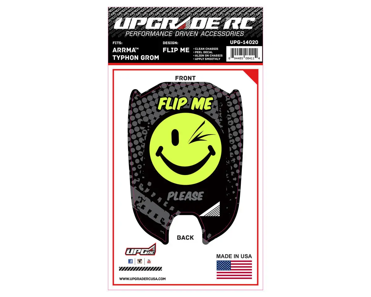Upgrade Rc Chassis Protector For Arrma Typhon Grom (Flip Me) (1) 1
