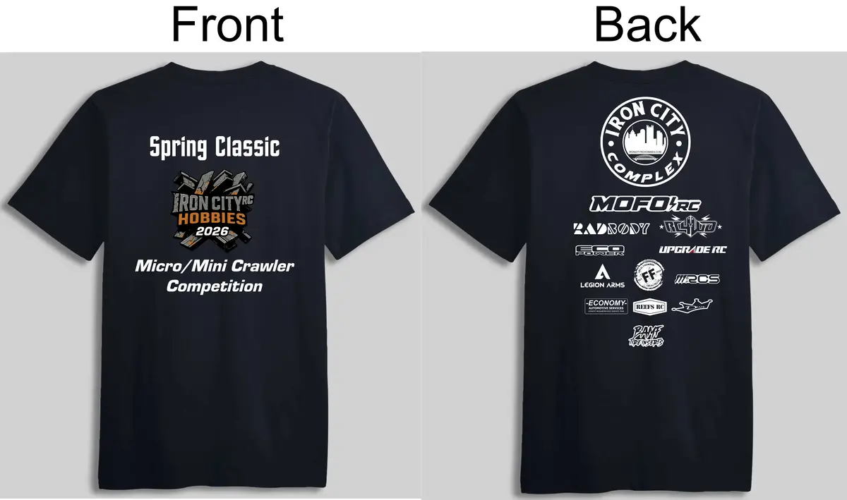 Iron City Crawler Spring Classic Event Shirts 1