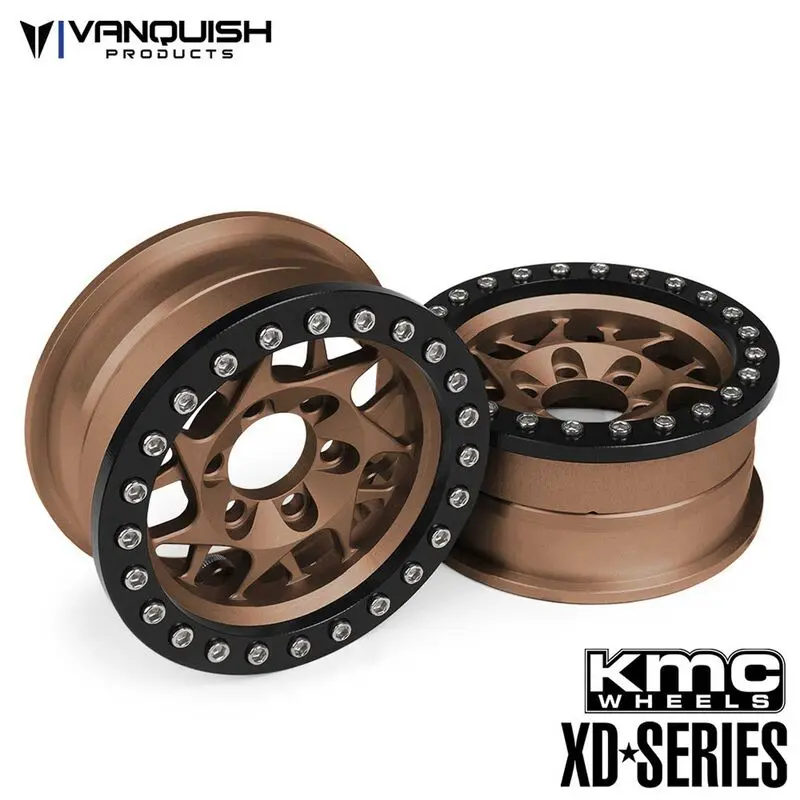 Kmc 1.9 Xd127 Bully Bronze Anodized Wheels (2) 2