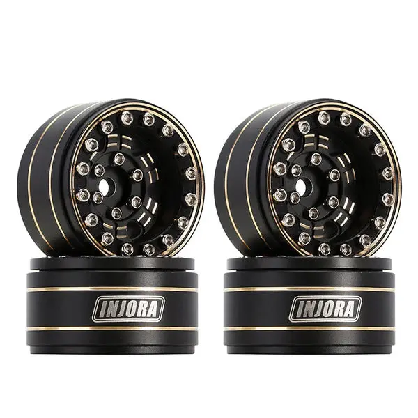 Injora 1.0" 47G/Pcs Brass -3.15Mm Offset Wheels For Micro Crawlers 1