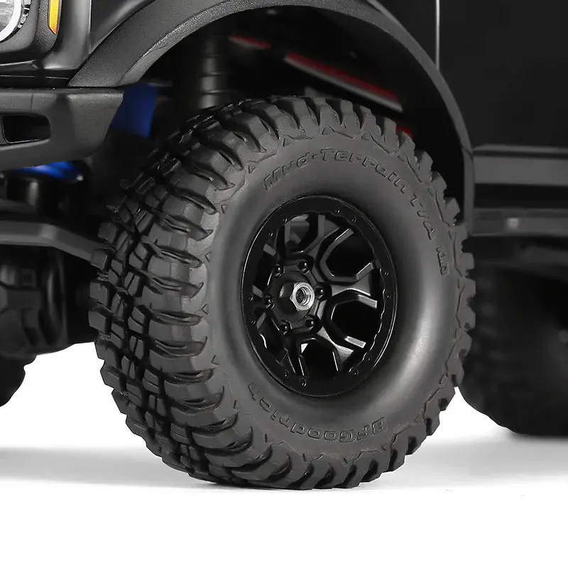 Injora 4Pcs 3Mm M2.5 Long Nuts For 1/18 Trx4m 2