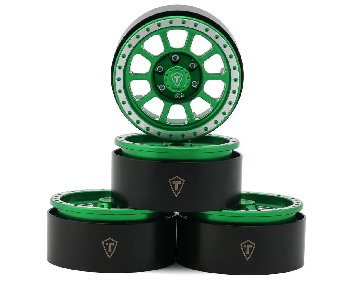 Treal Hobby Type V2 1.9" Beadlock Wheels (4) 2