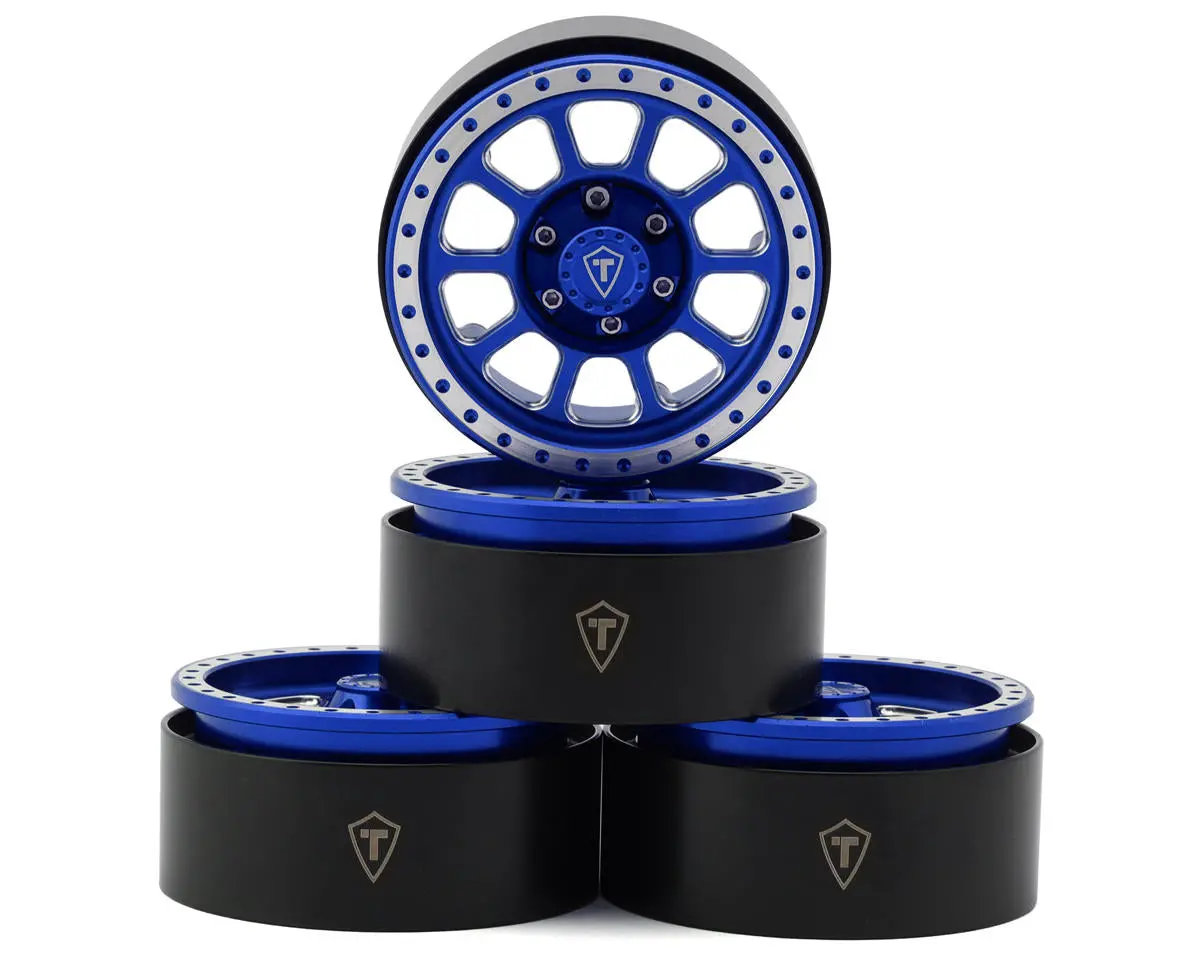 Treal Hobby Type V2 1.9" Beadlock Wheels (4) 1
