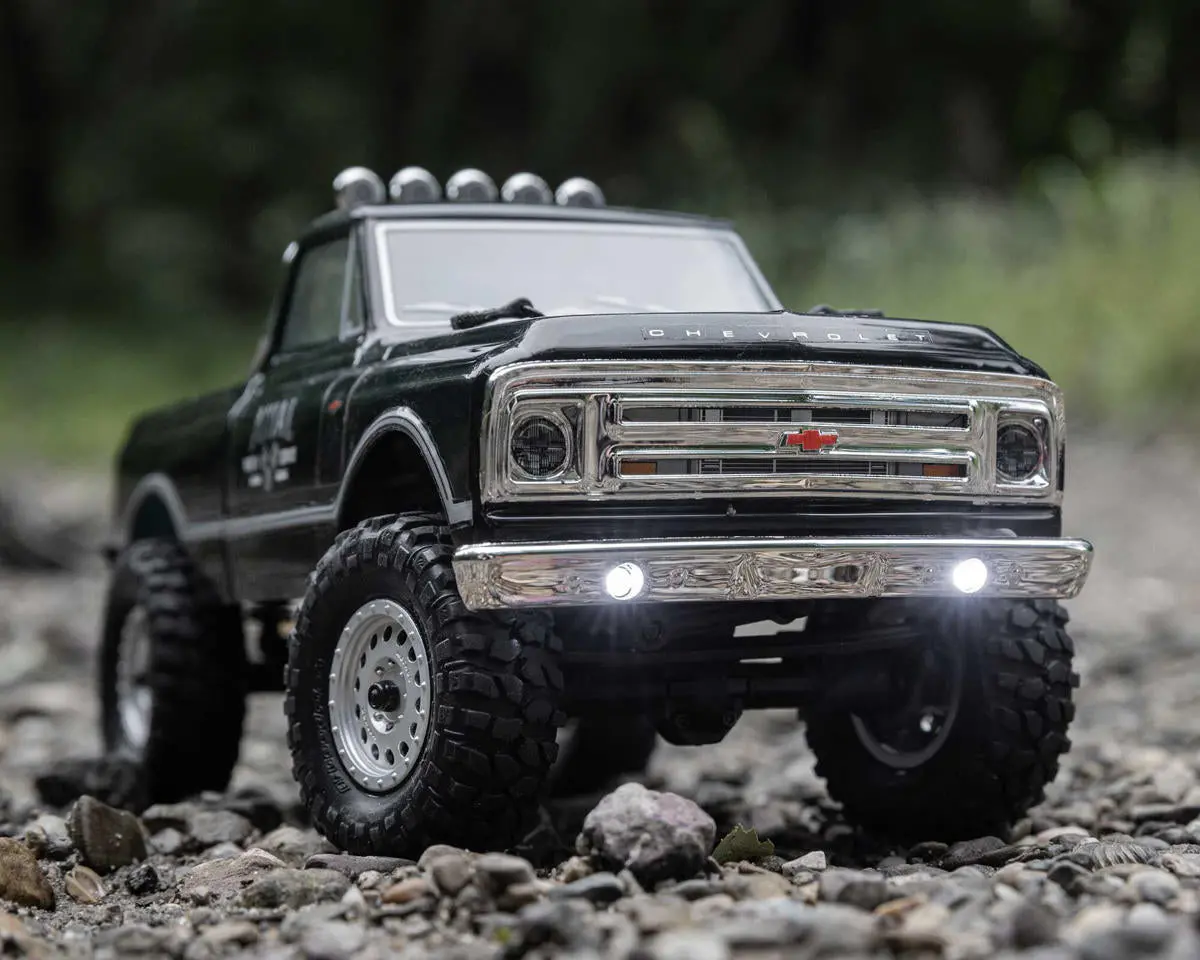Axial Scx24 1967 Chevrolet C10 1/24 4Wd Rtr Scale Mini Crawler (Black) W/2.4Ghz Radio 1