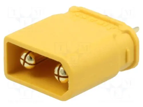 Xt30u-M Yellow Dc Connector (1Pcs) 1
