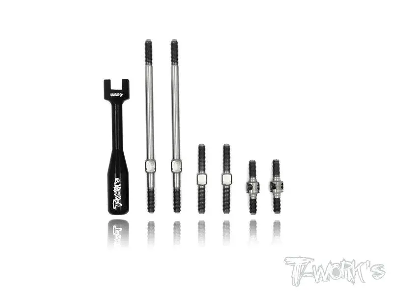 Xray Rx8/Rx8 2012 Titanium Turnbuckle Set 1