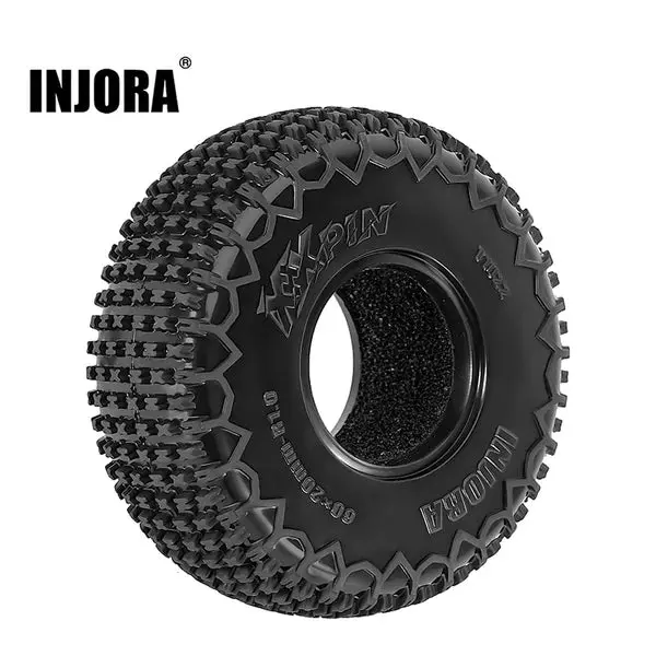 Injora 1.0" 60*20Mm Xhx Pin Tires (T1022p) (4) 1