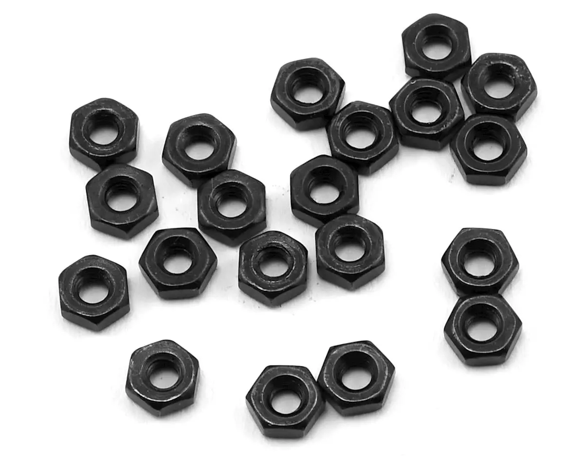 Rc4wd M2 Regular Black Nuts (20) 1