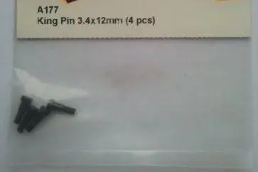 Hpi Racing A177 King Pin 3.4X12mm (4 Pcs) 1